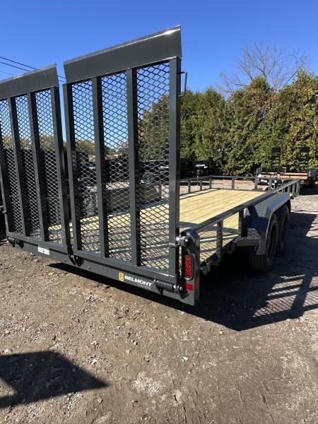 New 2027 Belmont 7x18 Landscape trailer Utility Trailer