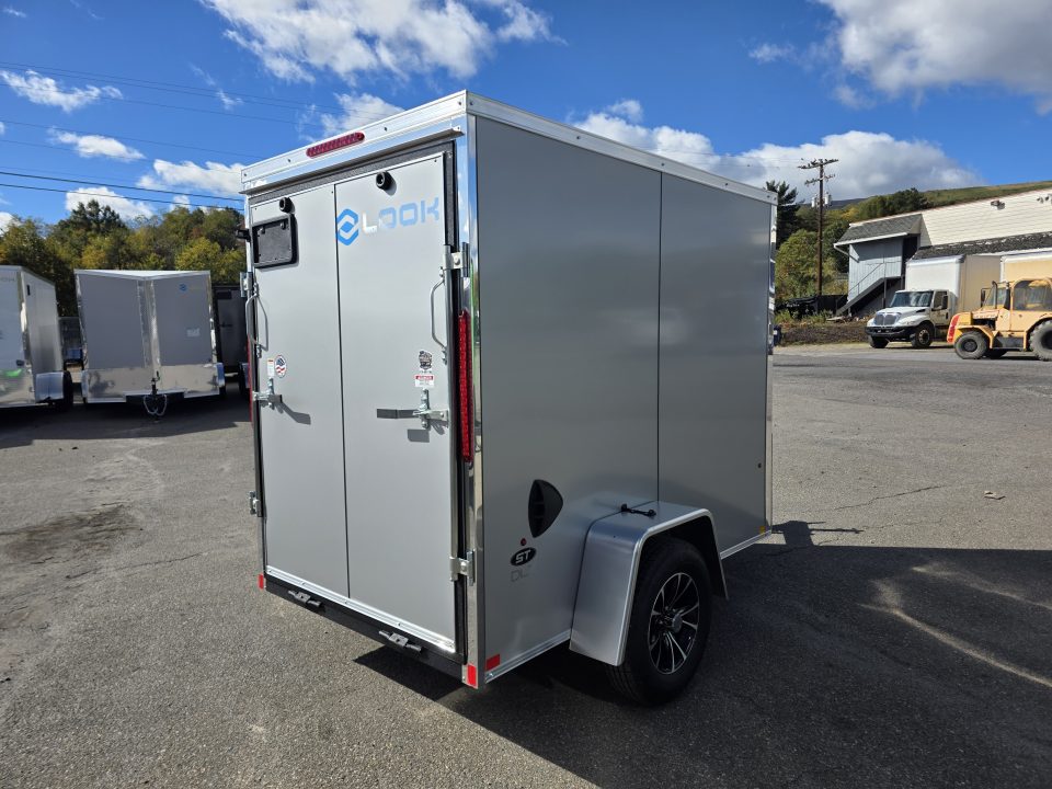 New 2027 Look Trailers ST DLX 5X8 - RAMP Cargo / Enclosed Trailer