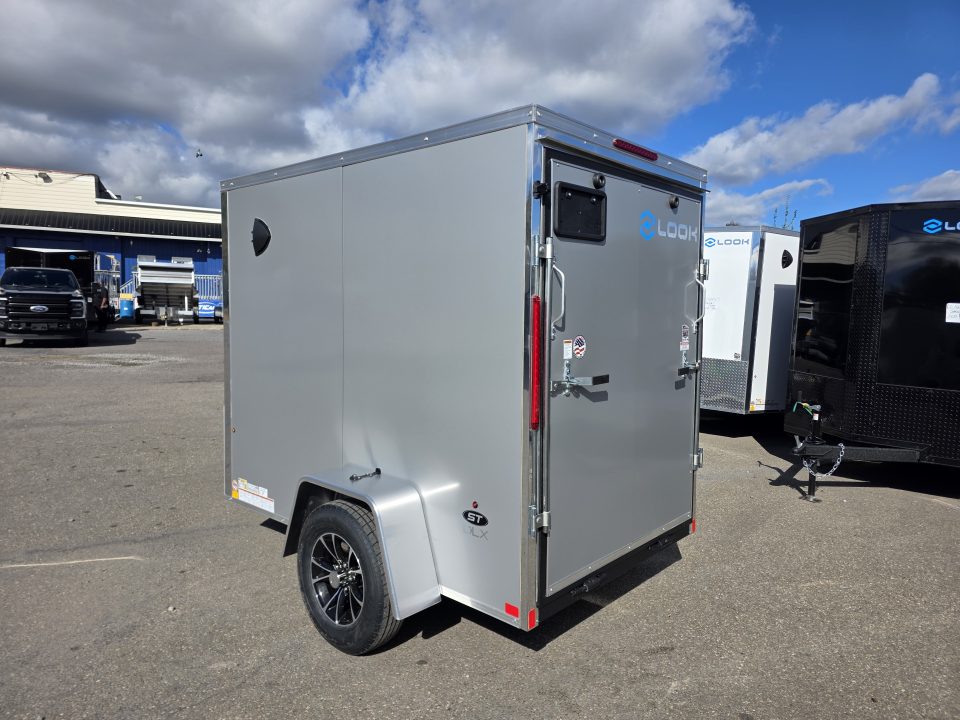 New 2027 Look Trailers ST DLX 5X8 - RAMP Cargo / Enclosed Trailer