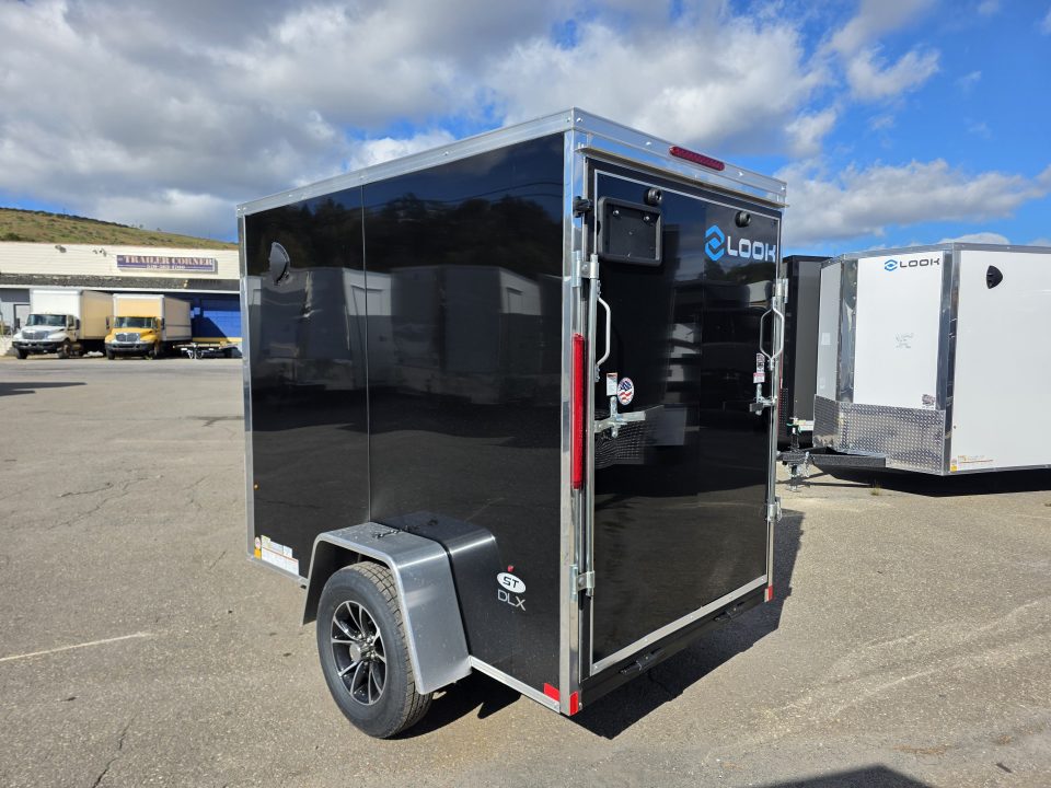 New 2027 Look Trailers ST DLX 5X8 - RAMP Cargo / Enclosed Trailer