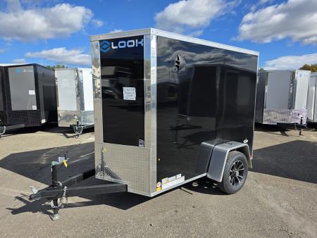 New 2027 Look Trailers ST DLX 5X8 - RAMP Cargo / Enclosed Trailer