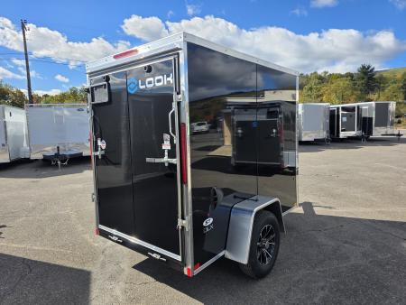 New 2027 Look Trailers ST DLX 5X8 - RAMP Cargo / Enclosed Trailer