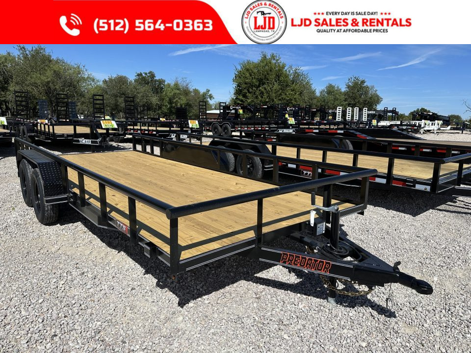 New 2026 TTS Trailers - 83  x 18' - SIR - 7K GVWR Utility Trailer