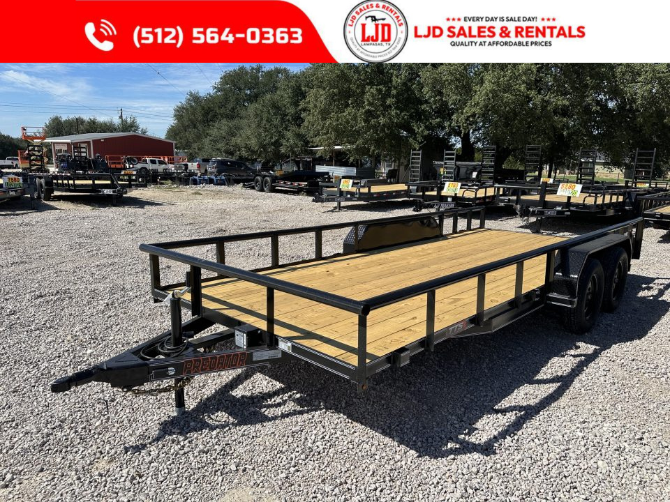 New 2026 TTS Trailers - 83" x 18' - SIR - 7K GVWR Utility Trailer