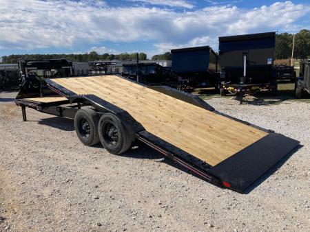 New 2027 Diamond C Trailers 102x24 TANDEM 23K GN W/ 18' TILT DECK, 6' STATIONARY DECK, HYDROJACKS & DRIVE OVER FENDERS Tilt Trailer