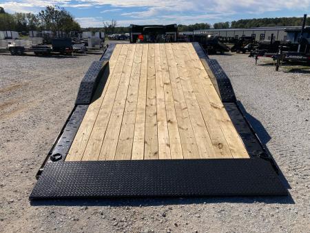 New 2027 Diamond C Trailers 102x24 TANDEM 23K GN W/ 18' TILT DECK, 6' STATIONARY DECK, HYDROJACKS & DRIVE OVER FENDERS Tilt Trailer