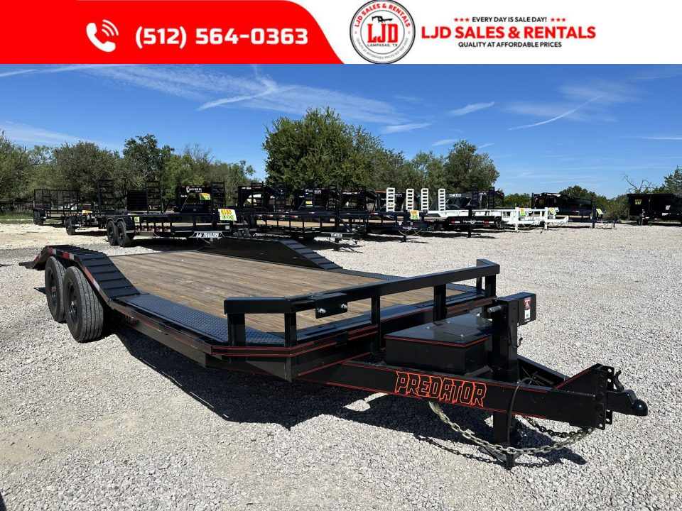 New 2026 TTS Trailers 102  X 22' - Tilt Trailer - Power Tilt - 16K GVWR