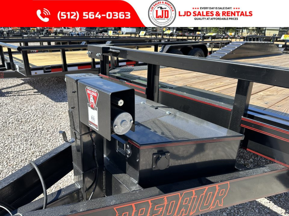 New 2026 TTS Trailers 102" X 22' - Tilt Trailer - Power Tilt - 16K GVWR