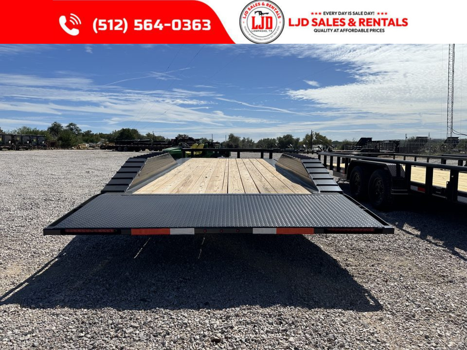 New 2026 TTS Trailers 102" X 22' - Tilt Trailer - Power Tilt - 16K GVWR