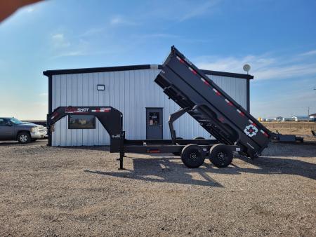 New 2027 Buckshot 83 x14' Gooseneck Dump Trailer