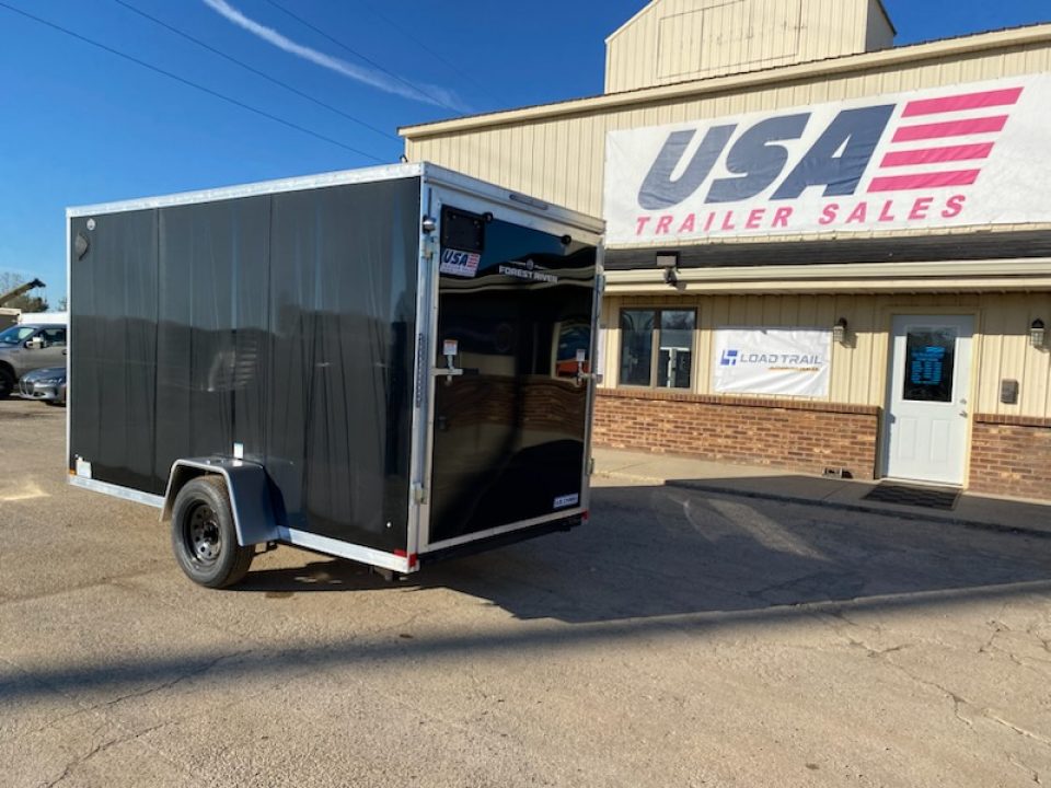 New 2027 US Cargo 6x12 V-Nose 3k w/Ramp Door & 6Ft 6In Interior Cargo / Enclosed Trailer
