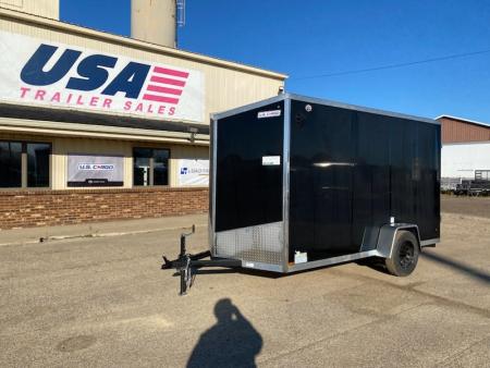 New 2027 US Cargo 6x12 V-Nose 3k w/Ramp Door & 6Ft 6In Interior Cargo / Enclosed Trailer