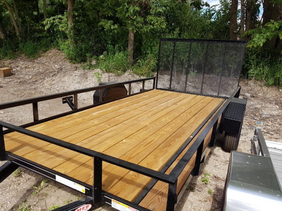 New 2027 MEB 83x14 Utility Trailer Utility Trailer