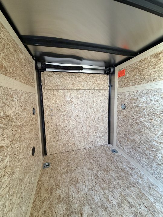 New 2027 US Cargo 5 x 8 Enclosed Trailer w/ Ramp Door with 5ft 6IN interior- side door(Single) Cargo / Enclosed Trailer- UPGRADESr