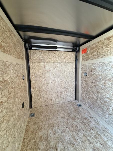 New 2027 US Cargo 5 x 8 Enclosed Trailer w/ Ramp Door with 5ft 6IN interior- side door(Single) Cargo / Enclosed Trailer- UPGRADESr