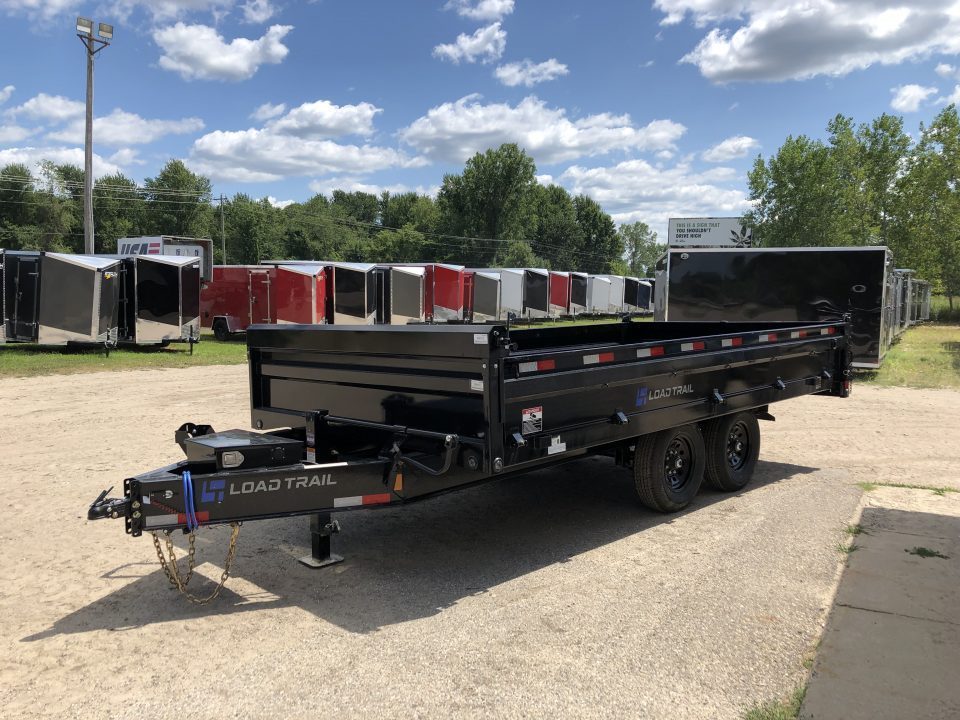 New 2027 Load Trail 96X16 14K W/ FOLD DOWN SIDES Dump Trailer