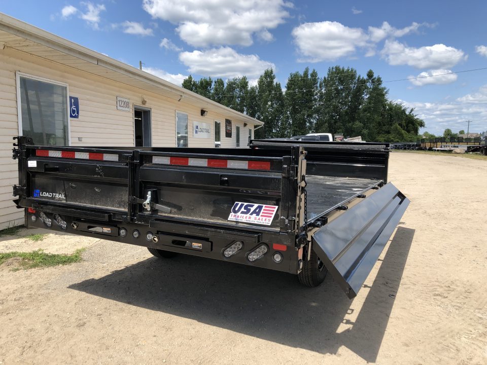 New 2027 Load Trail 96X16 14K W/ FOLD DOWN SIDES Dump Trailer