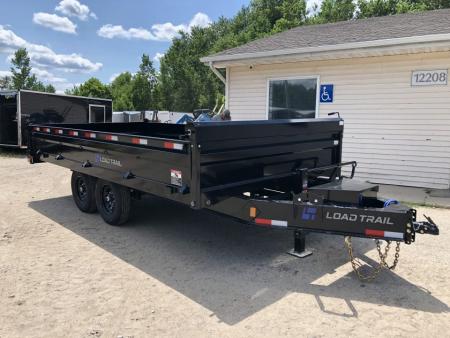New 2027 Load Trail 96X16 14K W/ FOLD DOWN SIDES Dump Trailer