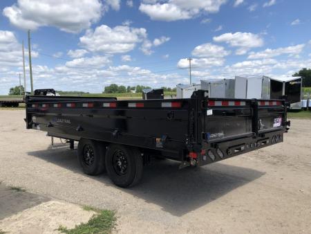 New 2027 Load Trail 96X16 14K W/ FOLD DOWN SIDES Dump Trailer