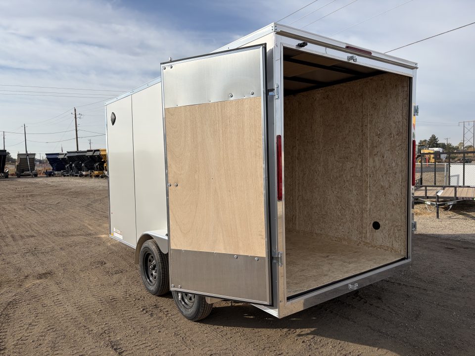New 2027 Compass 7x14 V-Nose Cargo Trailer