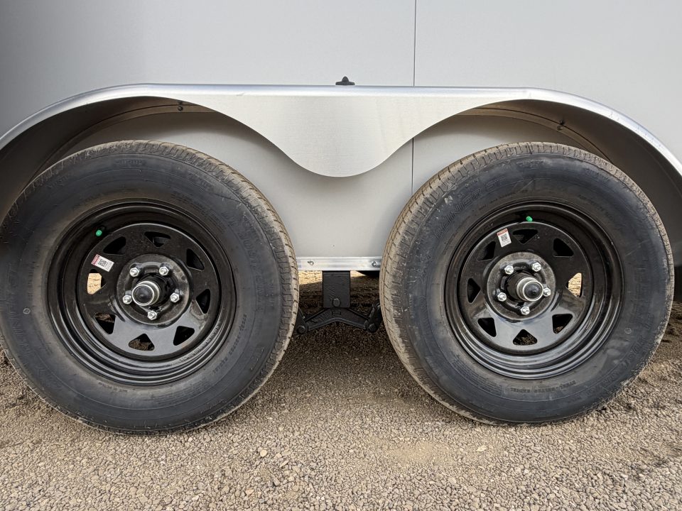 New 2027 Compass 7x14 V-Nose Cargo Trailer