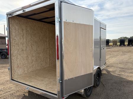 New 2027 Compass 7x14 V-Nose Cargo Trailer