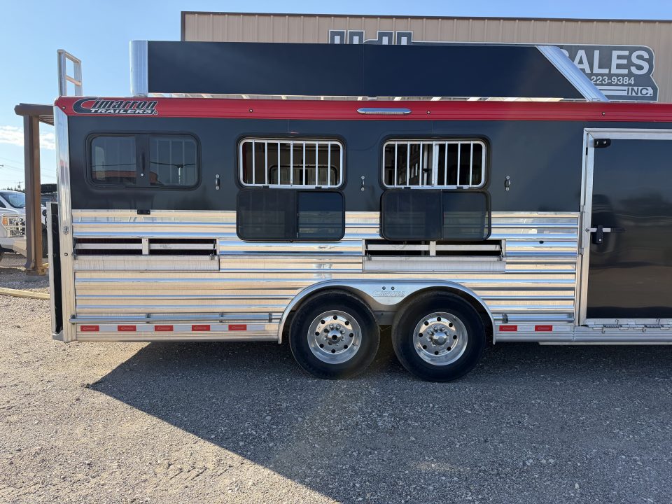 Used 2022 Cimarron Trailers STIERWALT SIGNATURE SERIES Stock / Stock Combo Trailer