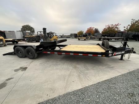 New 2026 Diamond C Trailers HTL208L24X82 7FT X 24FT 16K GVW Tilt Trailer
