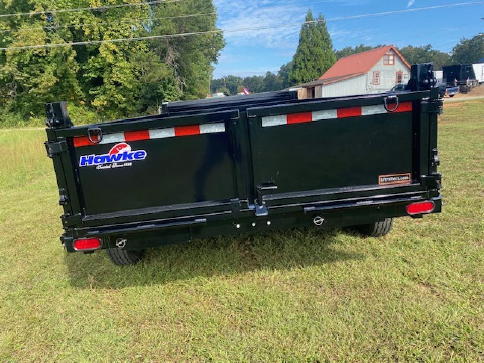 New 2026 Hawke Trailers 7X14 14K Low Pro Dump Trailer