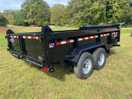 New 2026 Hawke Trailers 7X14 14K Low Pro Dump Trailer