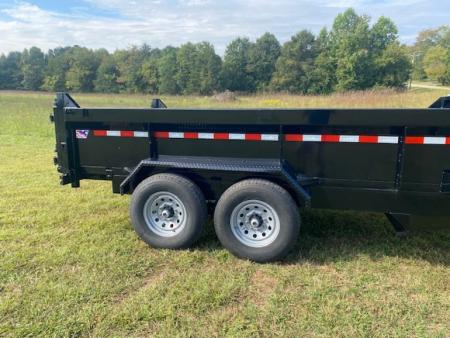 New 2026 Hawke Trailers 7X14 14K Low Pro Dump Trailer