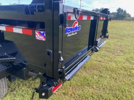 New 2026 Hawke Trailers 7X14 14K Low Pro Dump Trailer