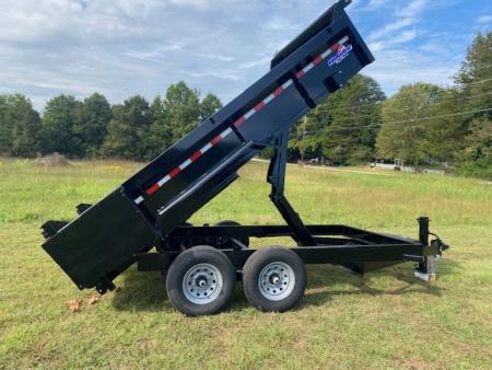 New 2026 Hawke Trailers 7X14 14K Low Pro Dump Trailer