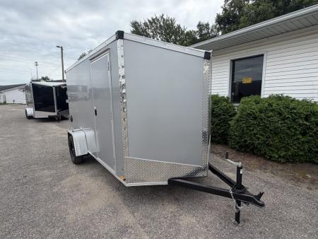 New 2027 Stealth Mustang 6 x 12 Enclosed Trailer w/ RAMP DOOR (Single) Cargo / Enclosed Trailer NEW MODEL - Screwless and Light Lid Roofing !!