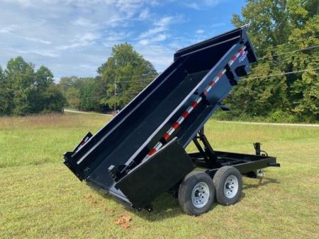New 2026 Hawke Trailers 7X14 14K Low Pro Dump Trailer