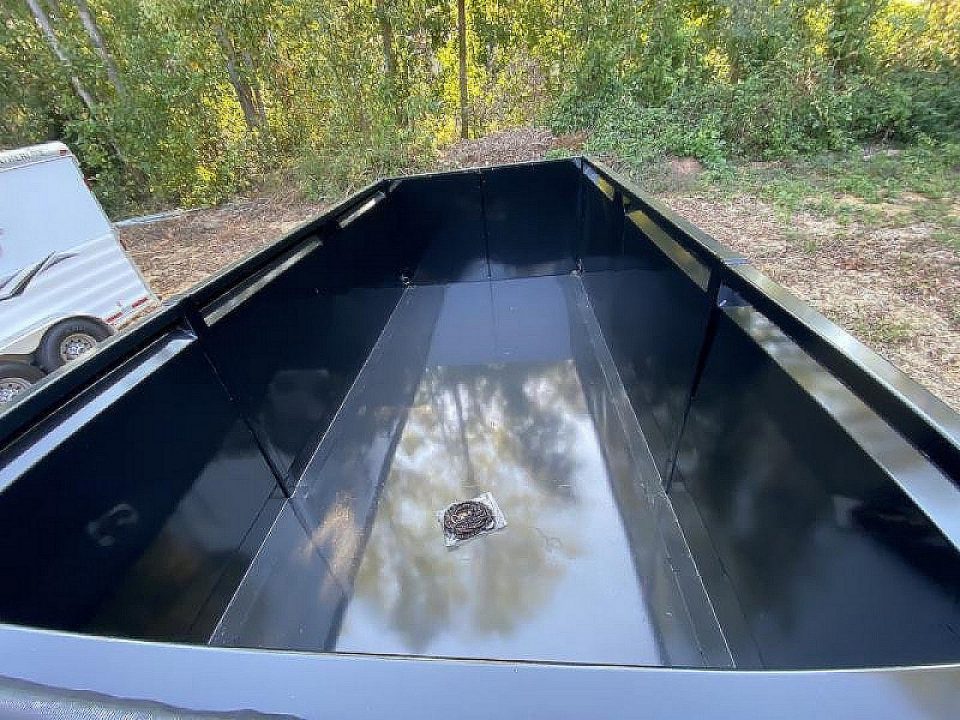 New 2027 Hawke Trailers 7X14 14K 4' Sides Dump Trailer