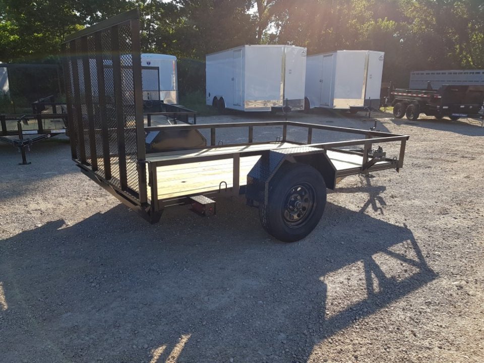 New 2027 MEB 77x10 W/Ramp Utility Trailer