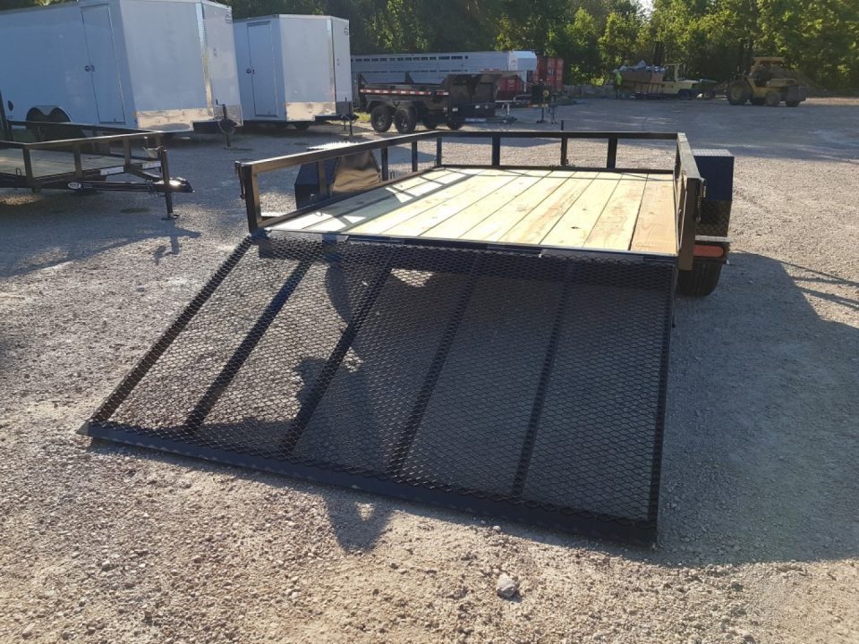 New 2027 MEB 77x10 W/Ramp Utility Trailer