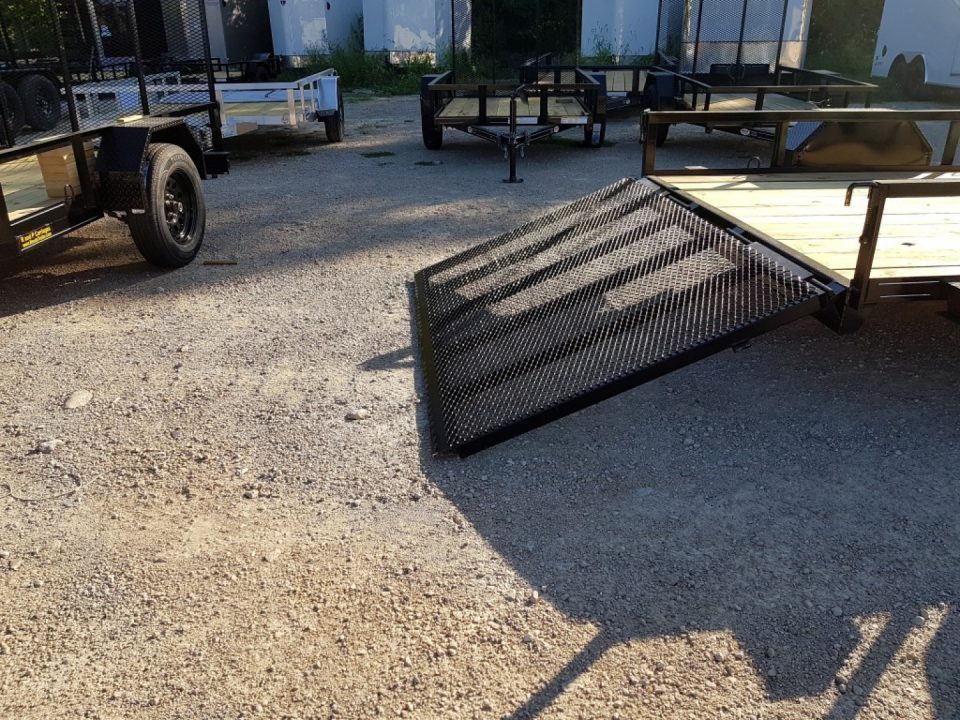 New 2027 MEB 77x10 W/Ramp Utility Trailer