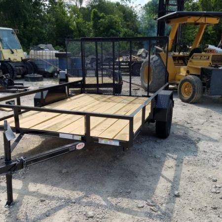New 2027 MEB 77x10 W/Ramp Utility Trailer