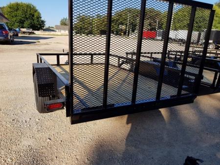 New 2027 MEB 77x10 W/Ramp Utility Trailer