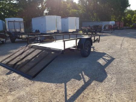 New 2027 MEB 77x10 W/Ramp Utility Trailer