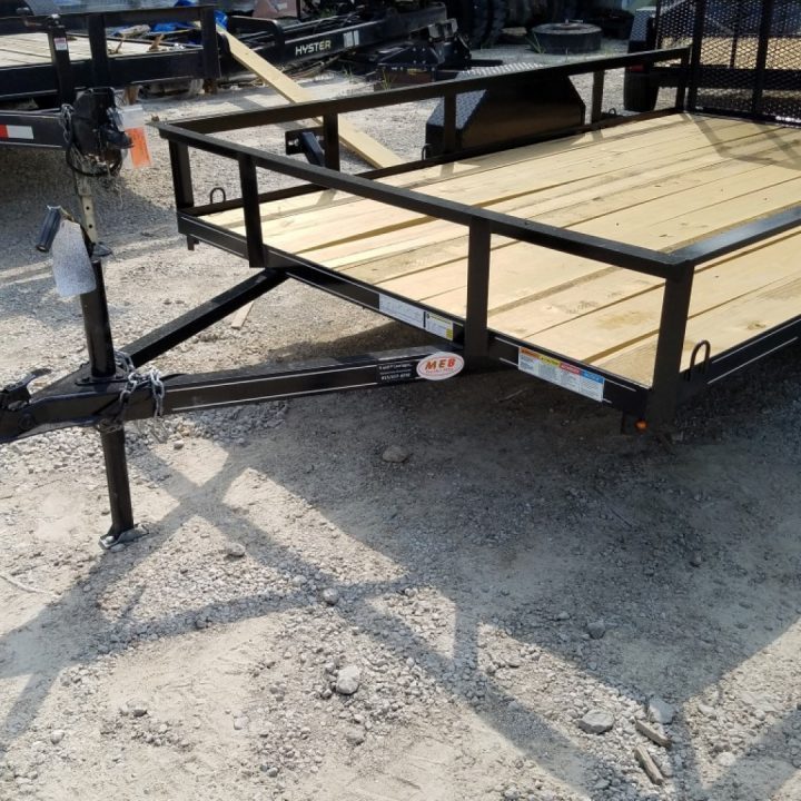 New 2027 MEB 77x10 W/dovetail & 30" Ramp Utility Traile
