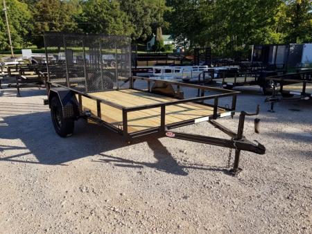New 2027 MEB 77x10 W/dovetail & 30" Ramp Utility Traile