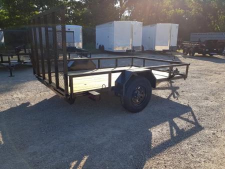 New 2027 MEB 77x10 W/dovetail & 30  Ramp Utility Traile