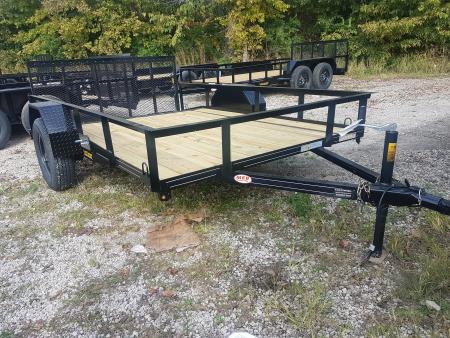 New 2027 MEB 77x10 W/dovetail & 30  Ramp Utility Traile