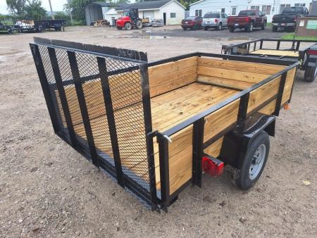 New 2027 AMO 5x8 Light Duty Woodside Utility Trailer