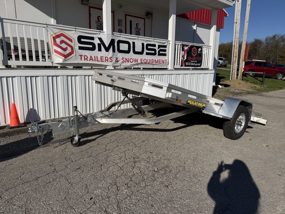 Used 2026 Aluma 6'5" x 12 HD Aluminum Tilt Trailer