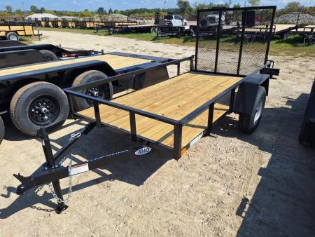 New 2027 AMO 5x10 Lowside Landscape Trailer
