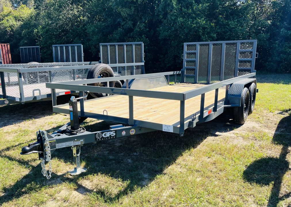 New 2027 GPS Trailers GTT7167k (7x16 7k) Utility Trailer